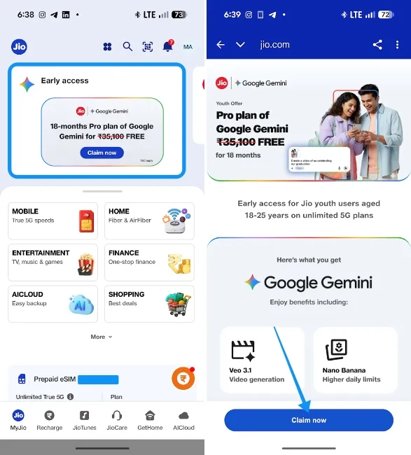 Claim 18 Months of Free Gemini Pro